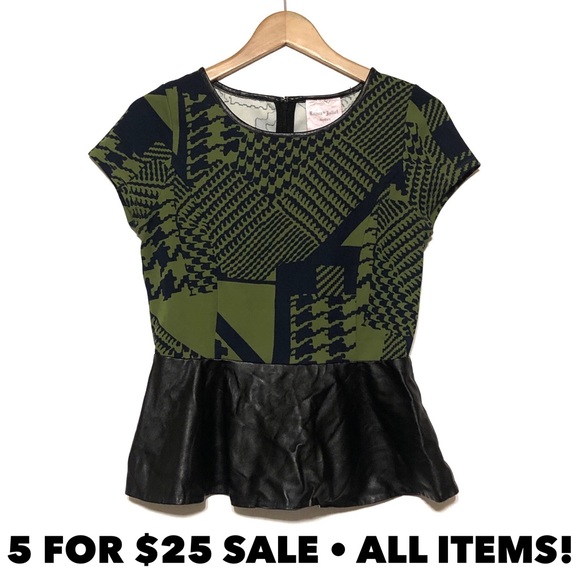 Romeo & Juliet Couture Tops - Romeo & Juliet Peplum Top